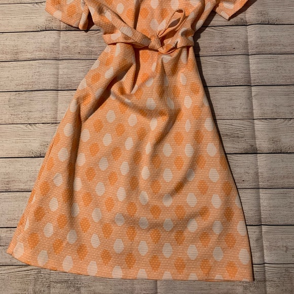 🔥Host pick🔥Vintage coral polka dot dress - Picture 10 of 16